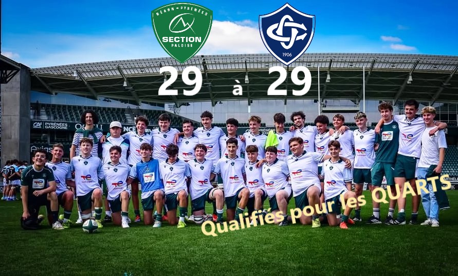 Les Gaudermen obtiennent leur billet pour les quarts de finales