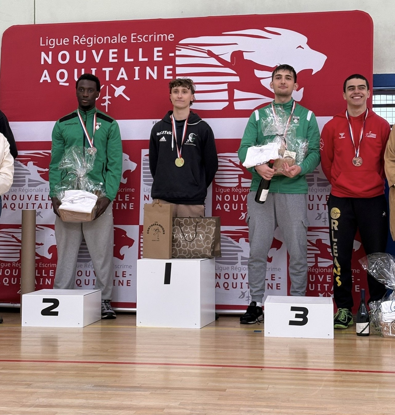 Circuit National Séniors 2 béarnais sur le podium à Biarritz
